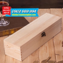  Sản xuất hộp gỗ đựng rượu theo yêu cầu