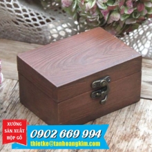 Hộp gỗ mini đựng quà tặng - đồ trang sức THK HG 42